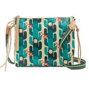 Consuela Spike Downtown Crossbody in Cactus Print (Style discontinued) NWT